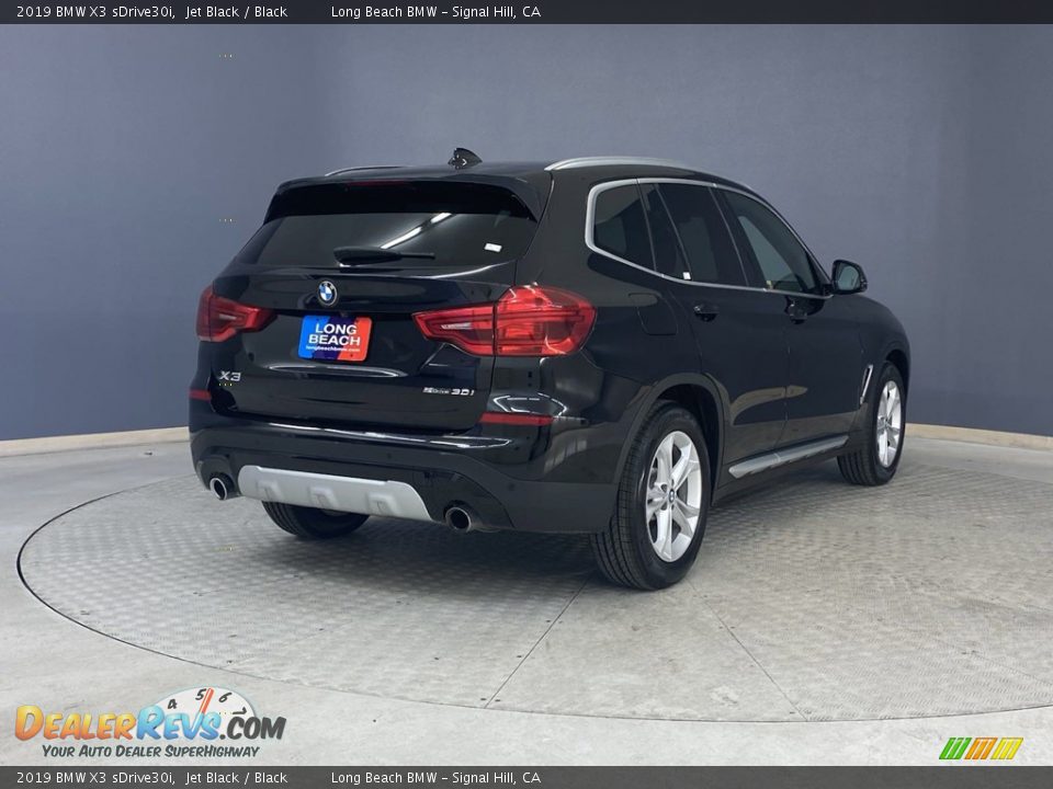 2019 BMW X3 sDrive30i Jet Black / Black Photo #5