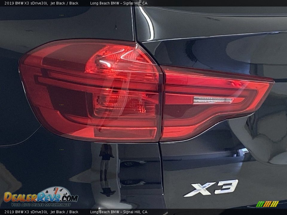 2019 BMW X3 sDrive30i Jet Black / Black Photo #8