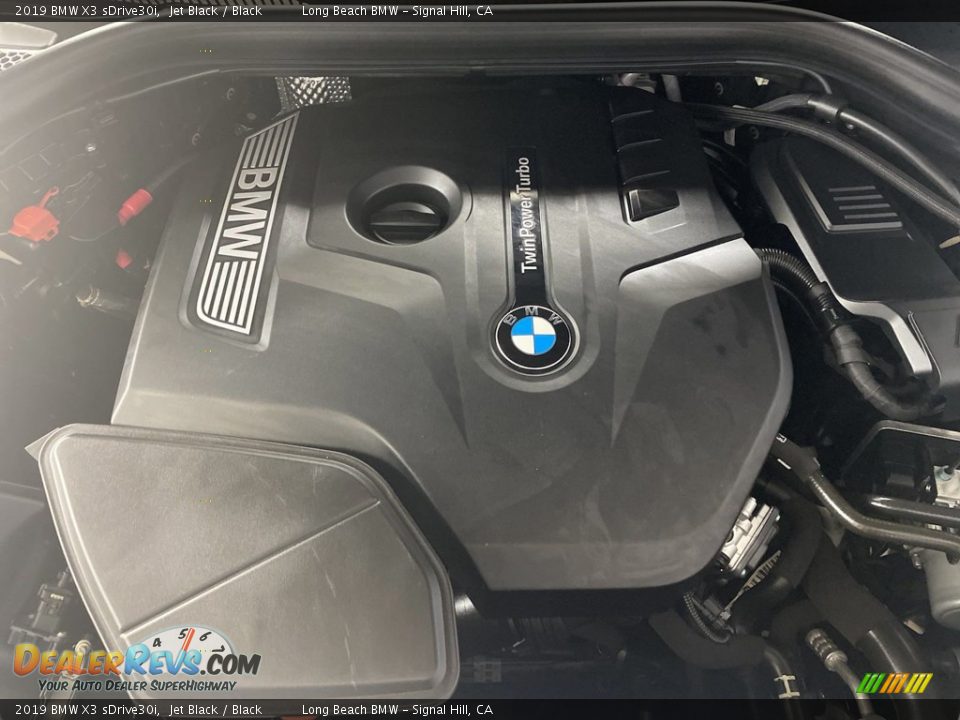 2019 BMW X3 sDrive30i Jet Black / Black Photo #11