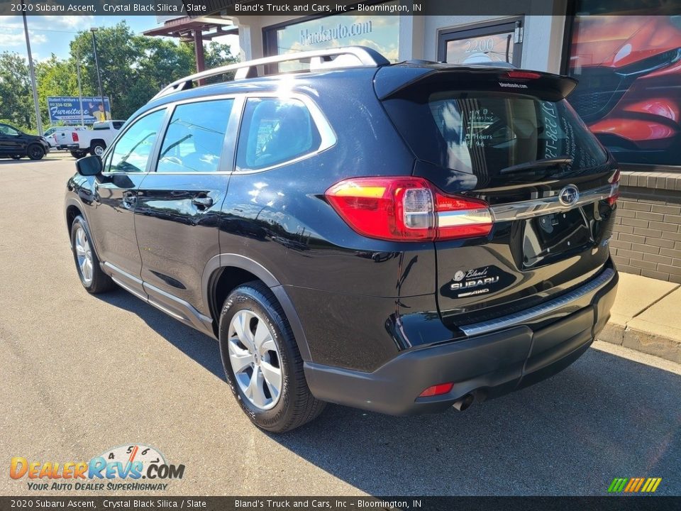 2020 Subaru Ascent Crystal Black Silica / Slate Photo #33