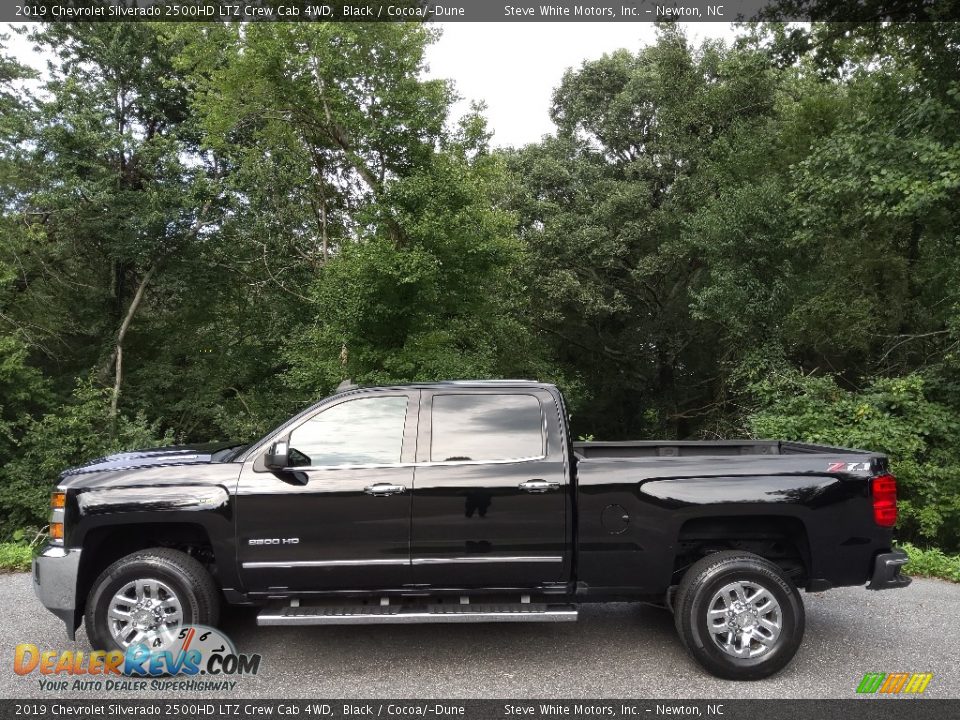 2019 Chevrolet Silverado 2500HD LTZ Crew Cab 4WD Black / Cocoa/­Dune Photo #1