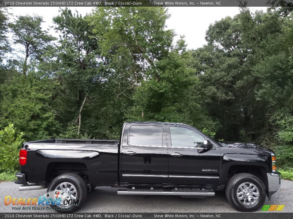 2019 Chevrolet Silverado 2500HD LTZ Crew Cab 4WD Black / Cocoa/­Dune Photo #5