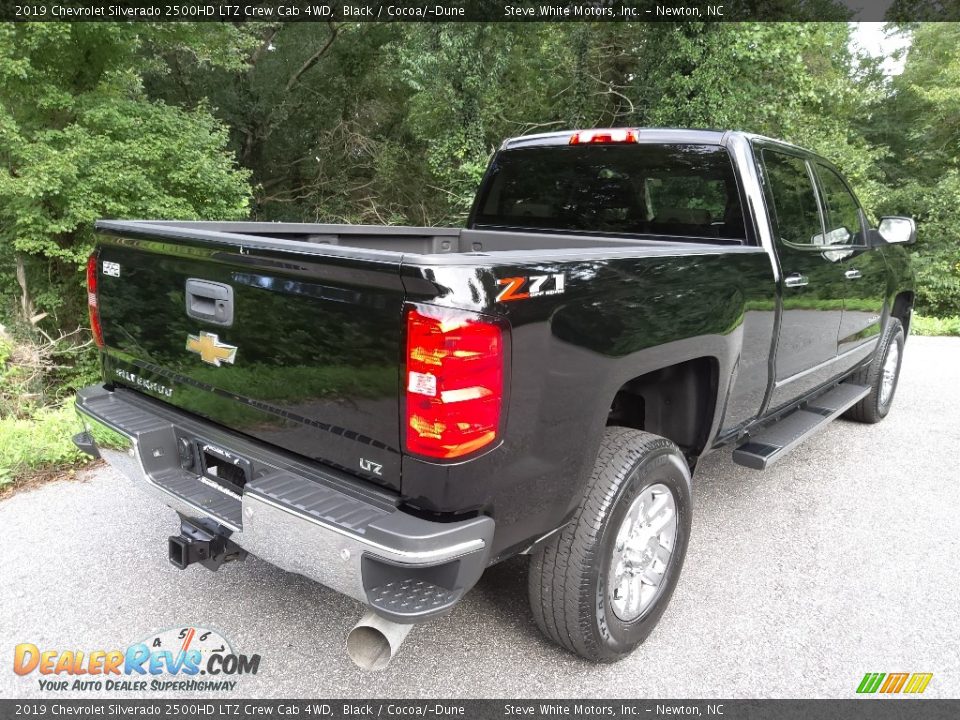 2019 Chevrolet Silverado 2500HD LTZ Crew Cab 4WD Black / Cocoa/­Dune Photo #6