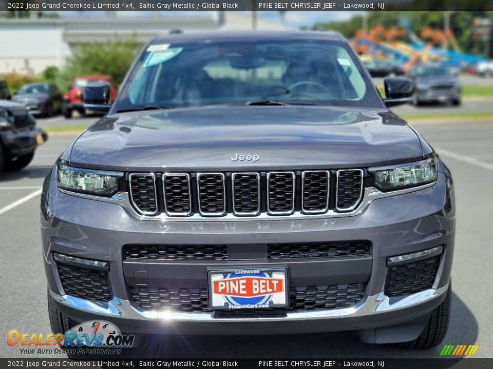 2022 Jeep Grand Cherokee L Limited 4x4 Baltic Gray Metallic / Global Black Photo #2