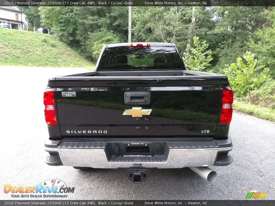 2019 Chevrolet Silverado 2500HD LTZ Crew Cab 4WD Black / Cocoa/­Dune Photo #8