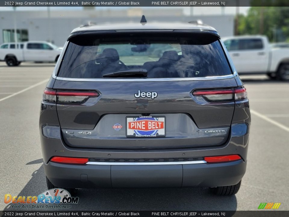 2022 Jeep Grand Cherokee L Limited 4x4 Baltic Gray Metallic / Global Black Photo #5