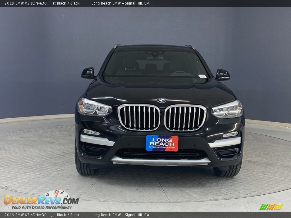 2019 BMW X3 sDrive30i Jet Black / Black Photo #2