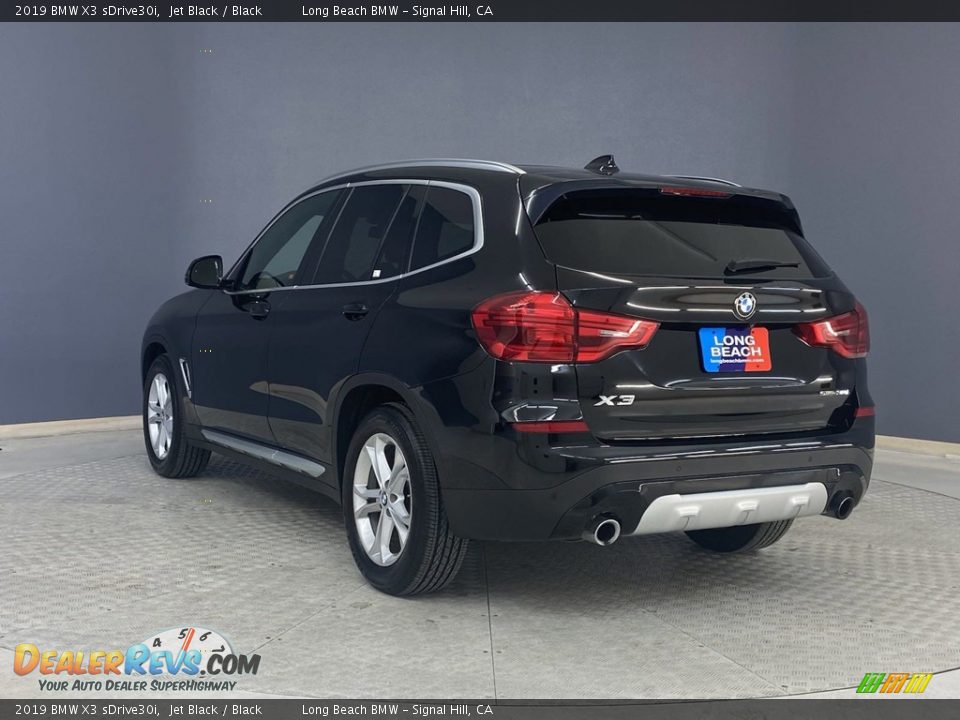 2019 BMW X3 sDrive30i Jet Black / Black Photo #3