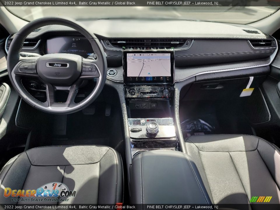 2022 Jeep Grand Cherokee L Limited 4x4 Baltic Gray Metallic / Global Black Photo #9