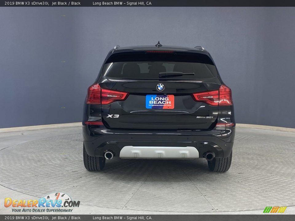 2019 BMW X3 sDrive30i Jet Black / Black Photo #4