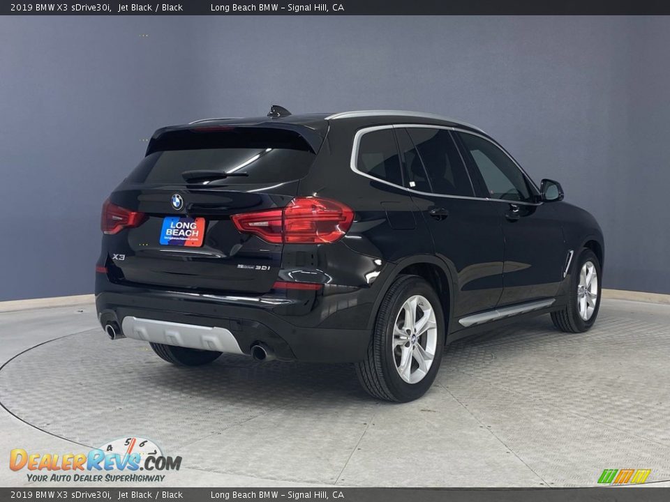 2019 BMW X3 sDrive30i Jet Black / Black Photo #5