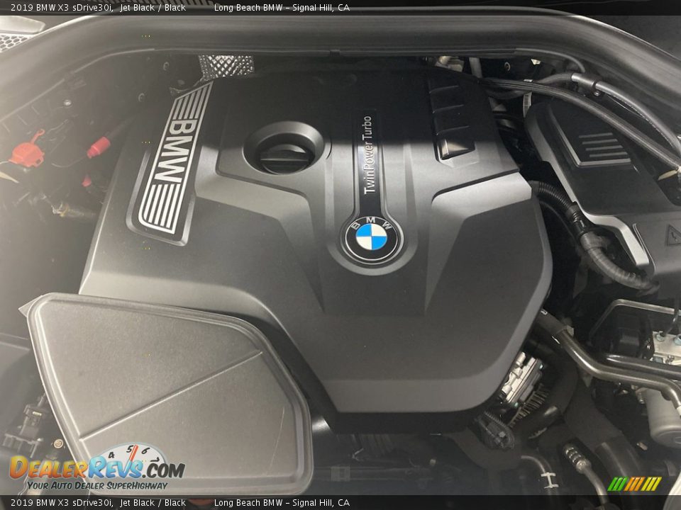 2019 BMW X3 sDrive30i Jet Black / Black Photo #11