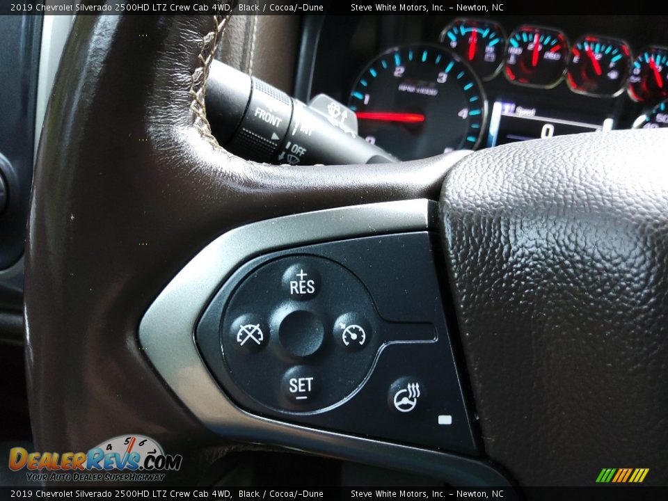 2019 Chevrolet Silverado 2500HD LTZ Crew Cab 4WD Black / Cocoa/­Dune Photo #22