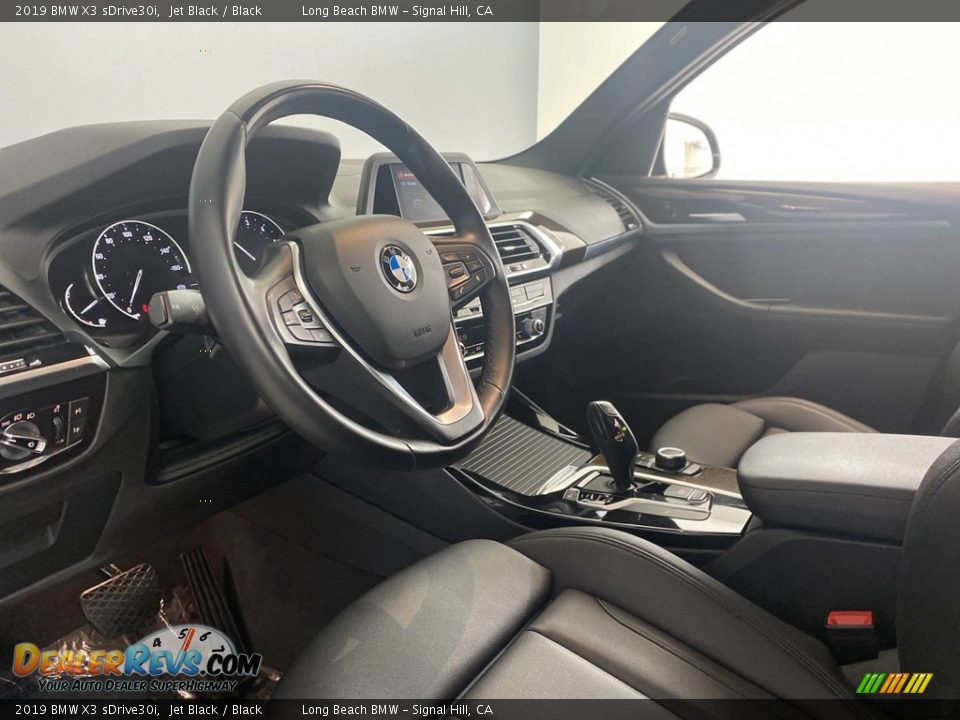 2019 BMW X3 sDrive30i Jet Black / Black Photo #15