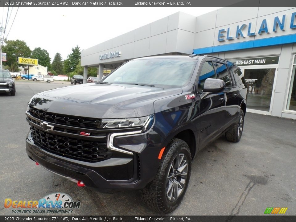 2023 Chevrolet Suburban Z71 4WD Dark Ash Metallic / Jet Black Photo #2