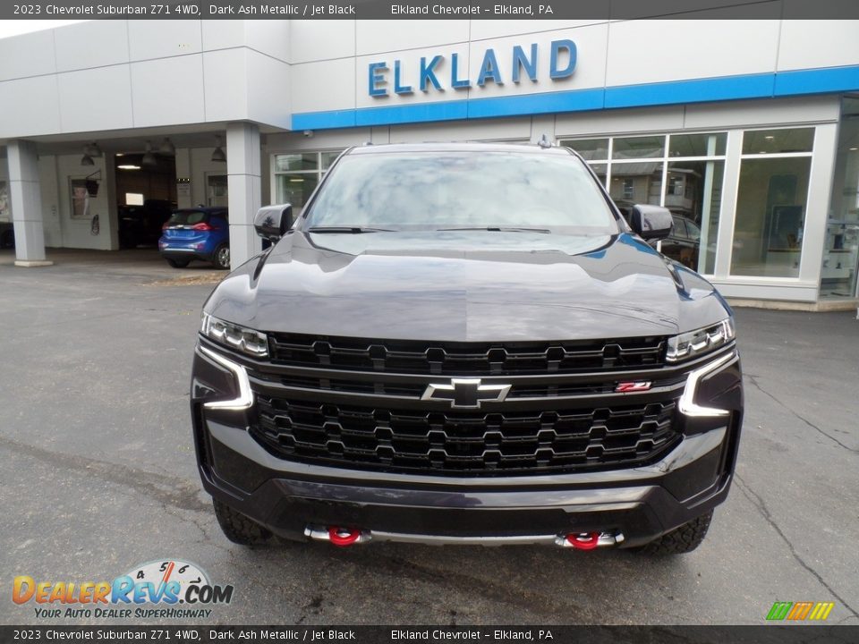 2023 Chevrolet Suburban Z71 4WD Dark Ash Metallic / Jet Black Photo #3