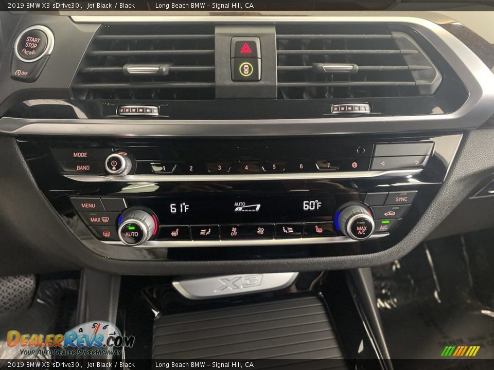 2019 BMW X3 sDrive30i Jet Black / Black Photo #24