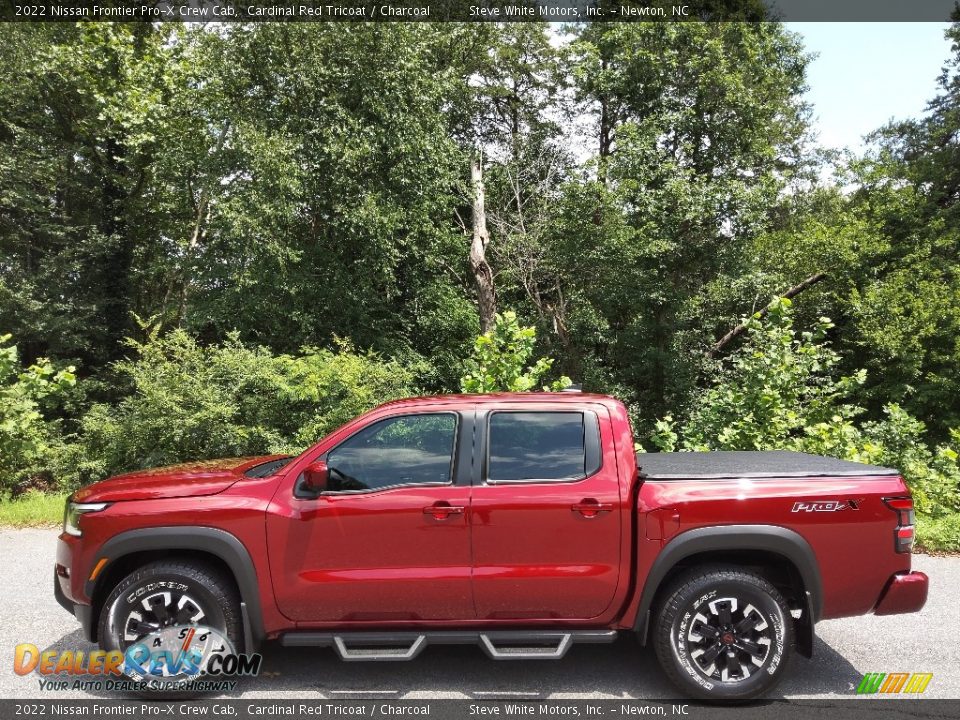 Cardinal Red Tricoat 2022 Nissan Frontier Pro-X Crew Cab Photo #1