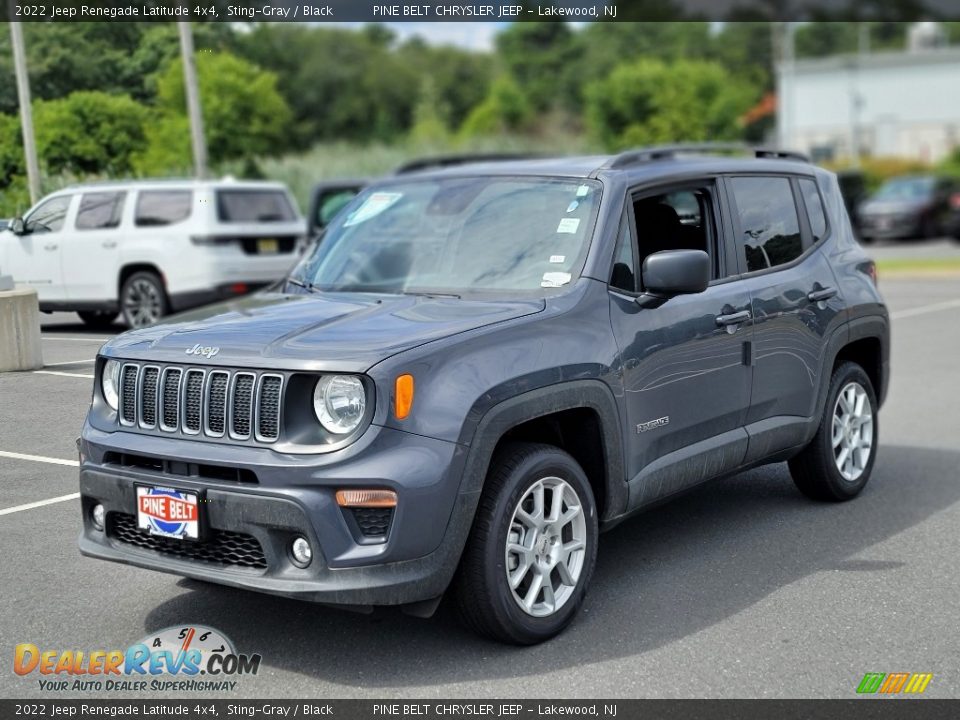 2022 Jeep Renegade Latitude 4x4 Sting-Gray / Black Photo #1