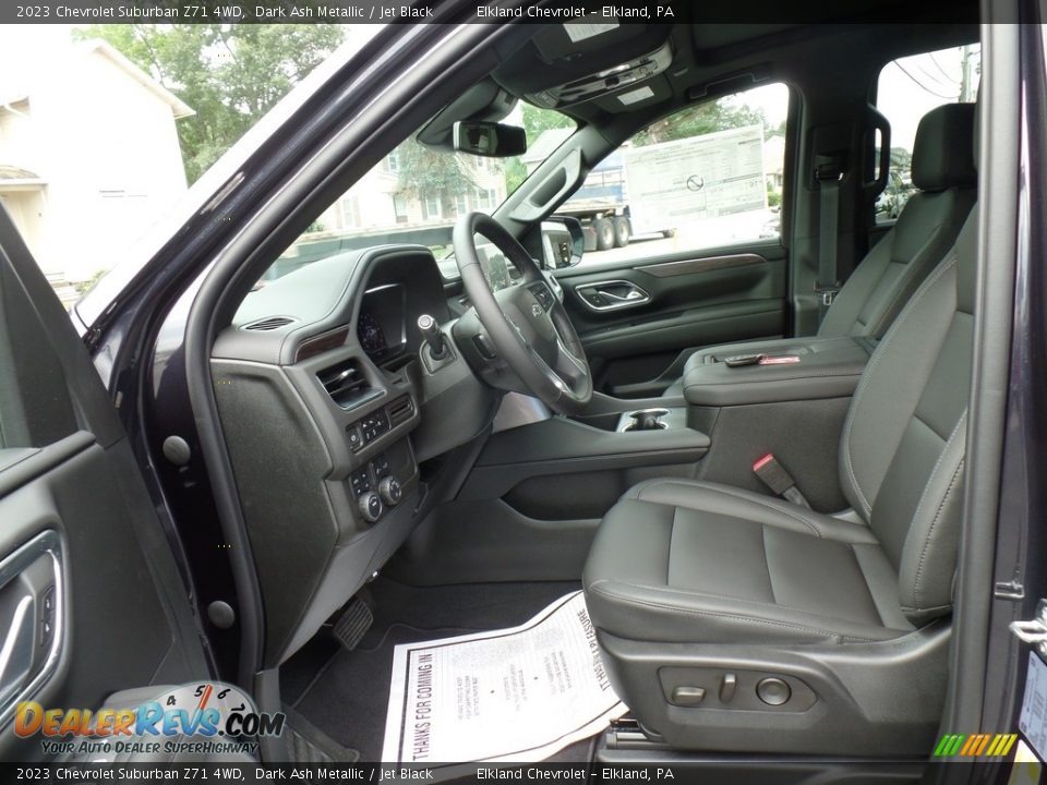 Jet Black Interior - 2023 Chevrolet Suburban Z71 4WD Photo #16