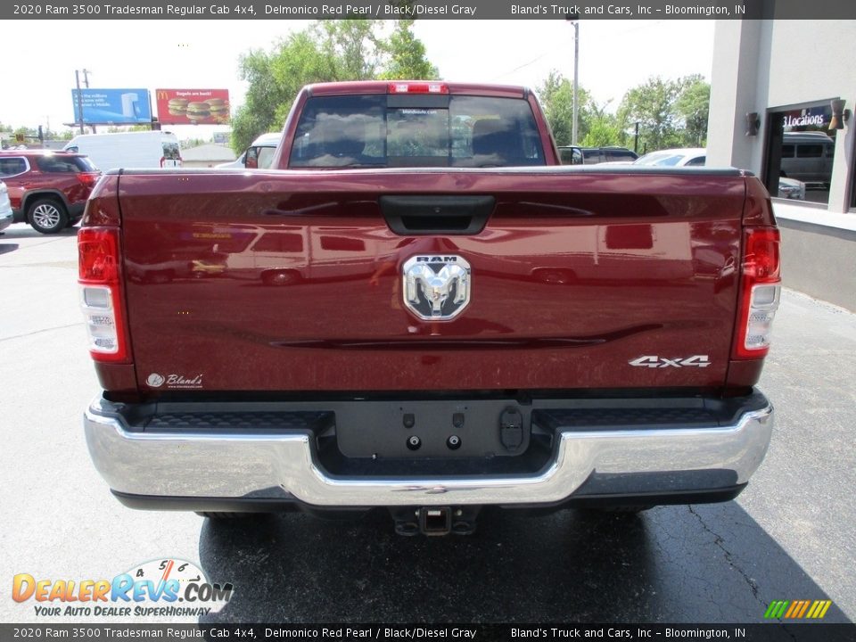 2020 Ram 3500 Tradesman Regular Cab 4x4 Delmonico Red Pearl / Black/Diesel Gray Photo #29