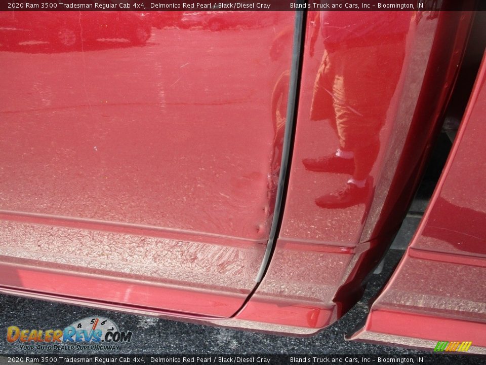 2020 Ram 3500 Tradesman Regular Cab 4x4 Delmonico Red Pearl / Black/Diesel Gray Photo #30