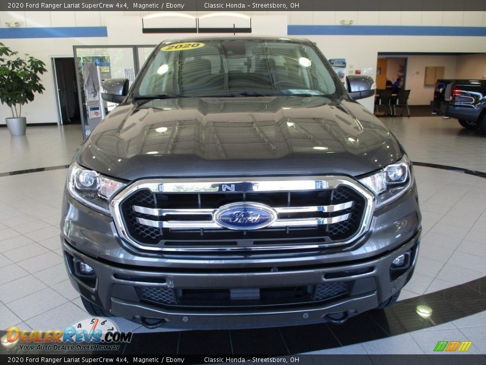 2020 Ford Ranger Lariat SuperCrew 4x4 Magnetic / Ebony Photo #2