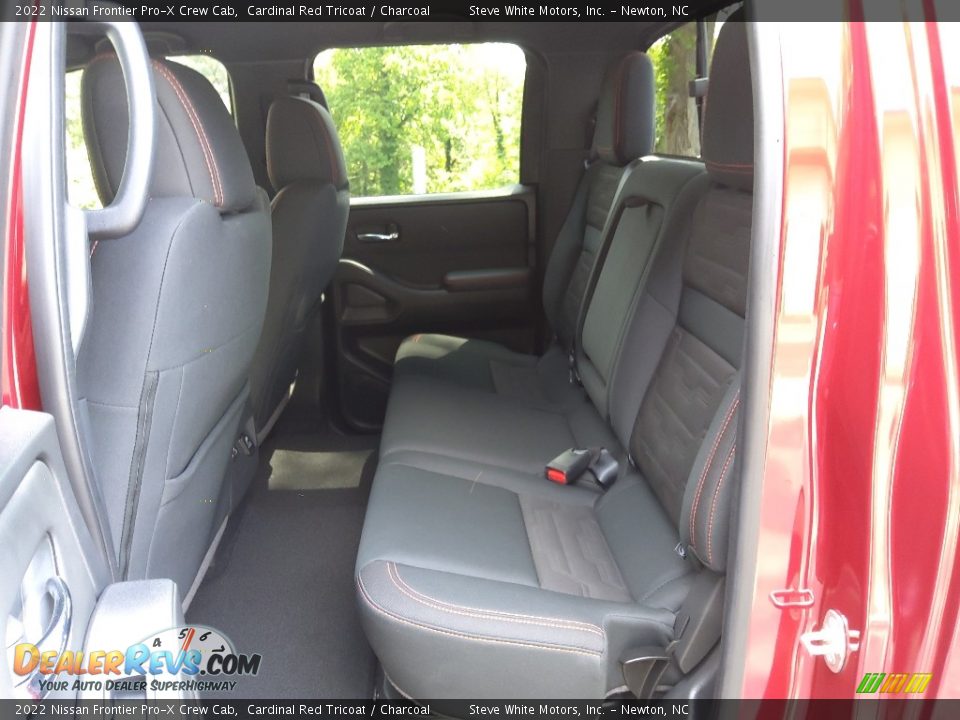 Rear Seat of 2022 Nissan Frontier Pro-X Crew Cab Photo #15