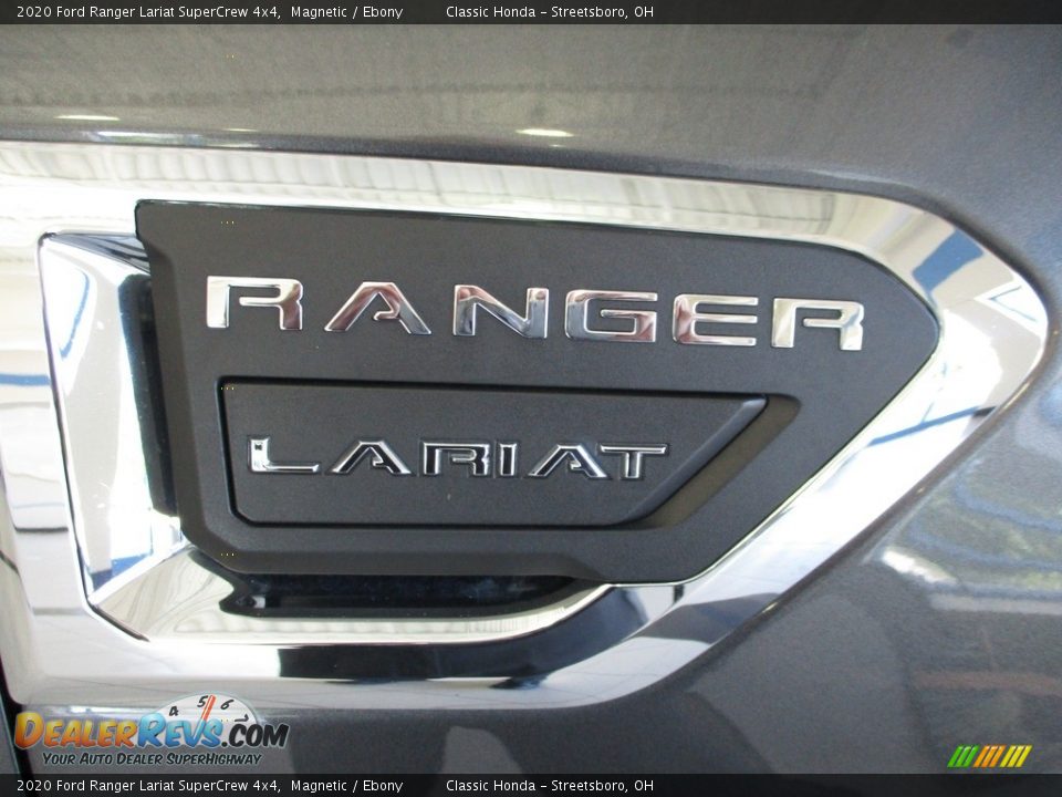 2020 Ford Ranger Lariat SuperCrew 4x4 Magnetic / Ebony Photo #6