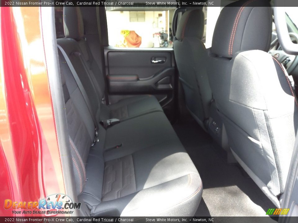 Rear Seat of 2022 Nissan Frontier Pro-X Crew Cab Photo #16