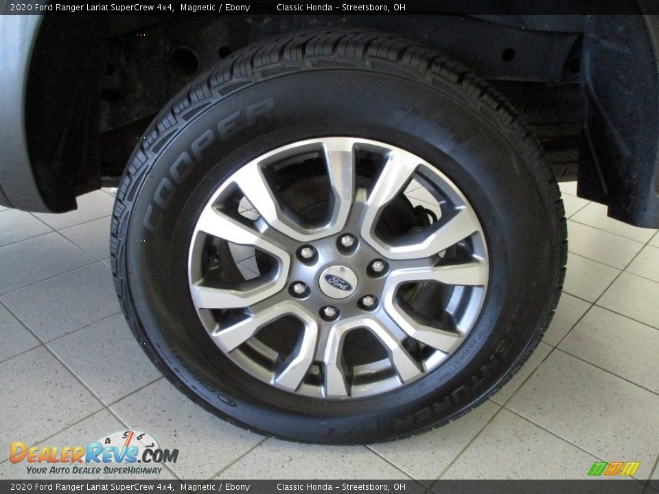 2020 Ford Ranger Lariat SuperCrew 4x4 Magnetic / Ebony Photo #12