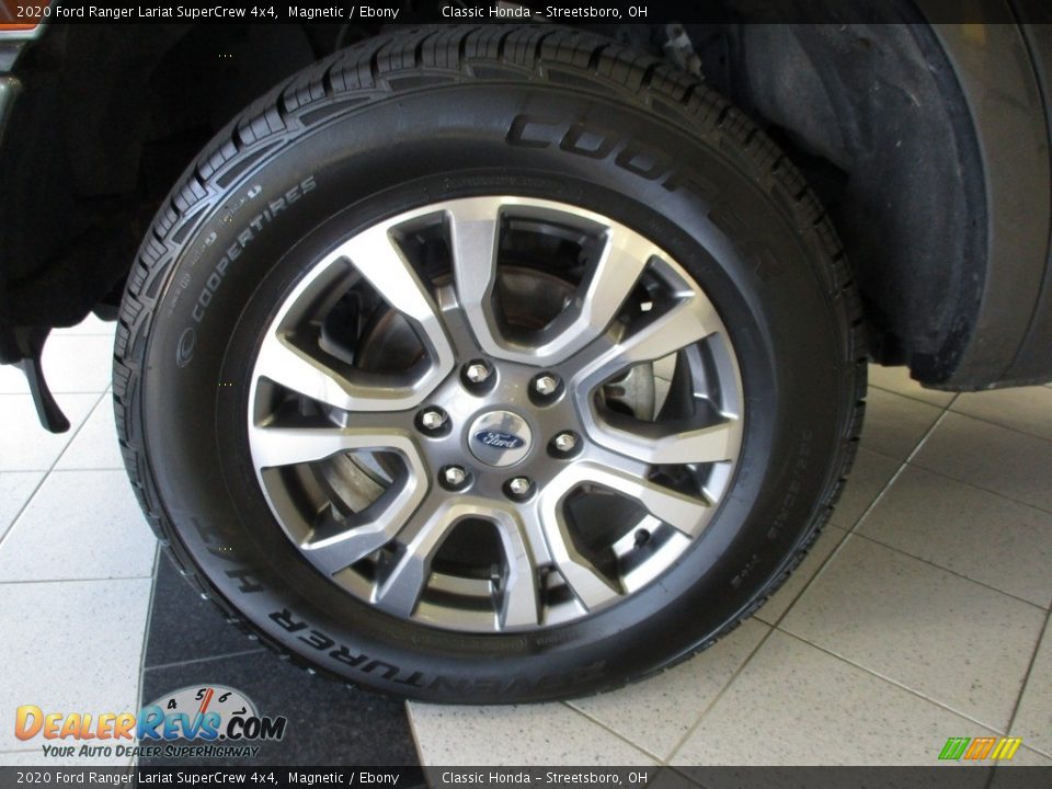 2020 Ford Ranger Lariat SuperCrew 4x4 Magnetic / Ebony Photo #13