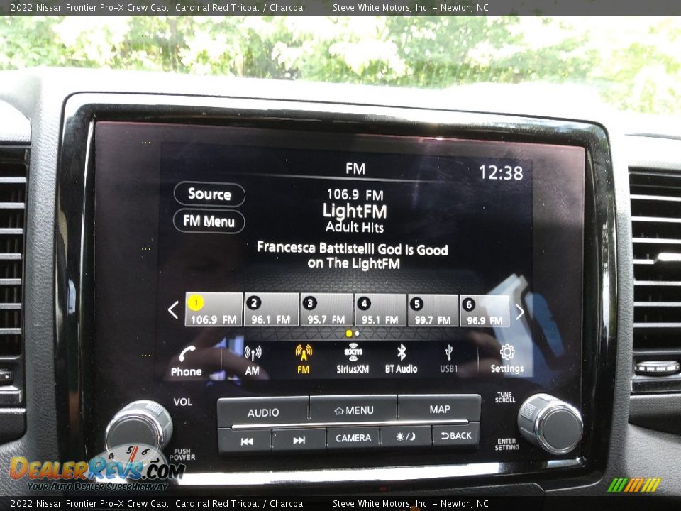 Audio System of 2022 Nissan Frontier Pro-X Crew Cab Photo #22
