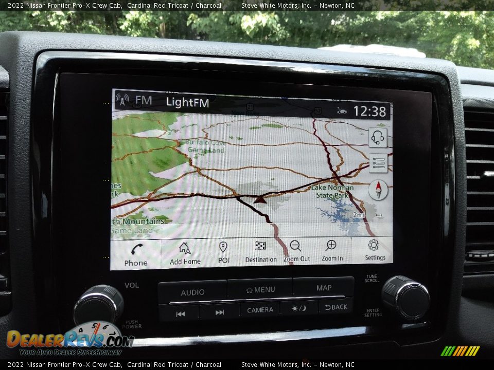 Navigation of 2022 Nissan Frontier Pro-X Crew Cab Photo #23