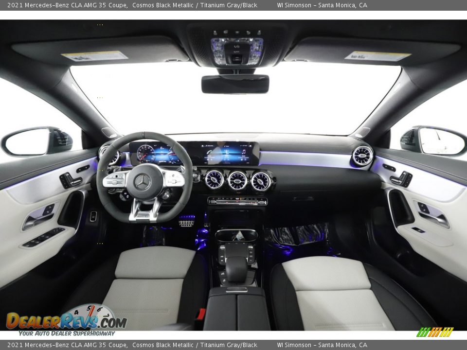 Front Seat of 2021 Mercedes-Benz CLA AMG 35 Coupe Photo #23