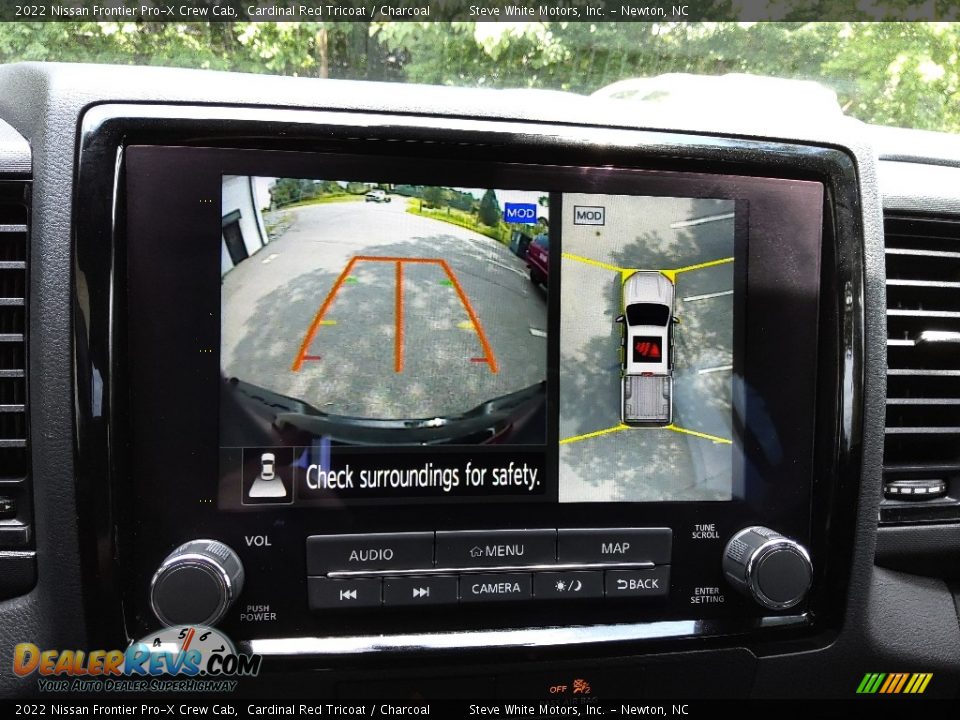 Controls of 2022 Nissan Frontier Pro-X Crew Cab Photo #24