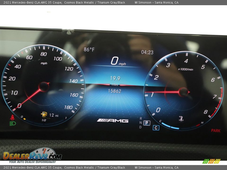 2021 Mercedes-Benz CLA AMG 35 Coupe Gauges Photo #29