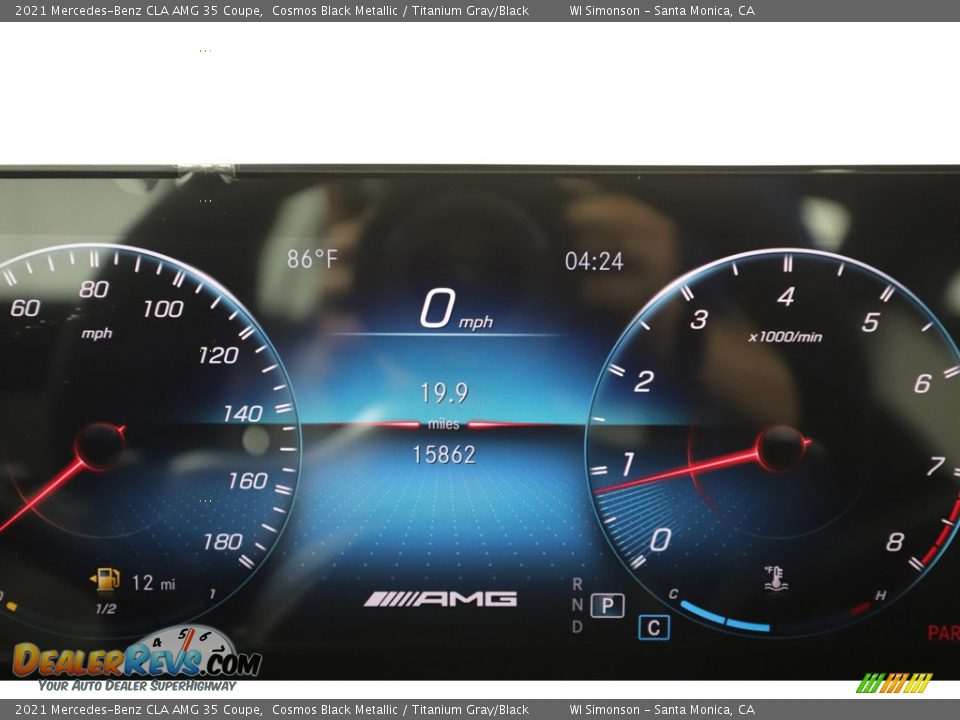 2021 Mercedes-Benz CLA AMG 35 Coupe Gauges Photo #30