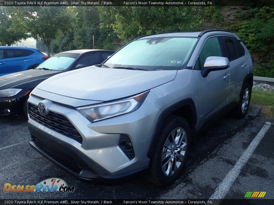 2020 Toyota RAV4 XLE Premium AWD Silver Sky Metallic / Black Photo #1