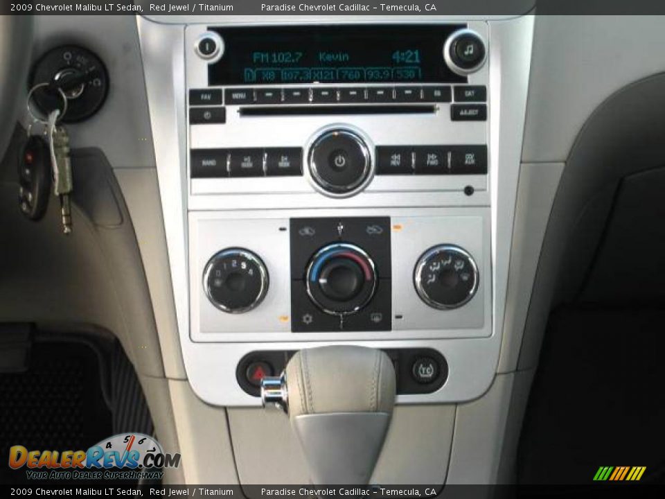 2009 Chevrolet Malibu LT Sedan Red Jewel / Titanium Photo #13
