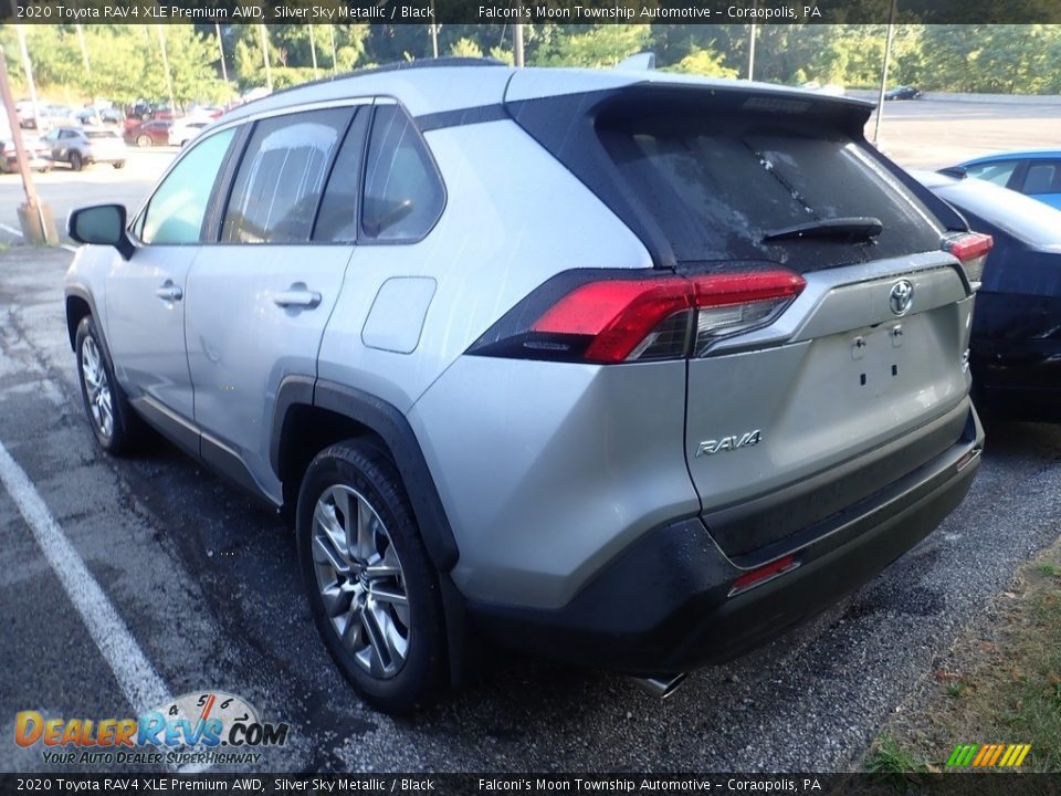 2020 Toyota RAV4 XLE Premium AWD Silver Sky Metallic / Black Photo #2