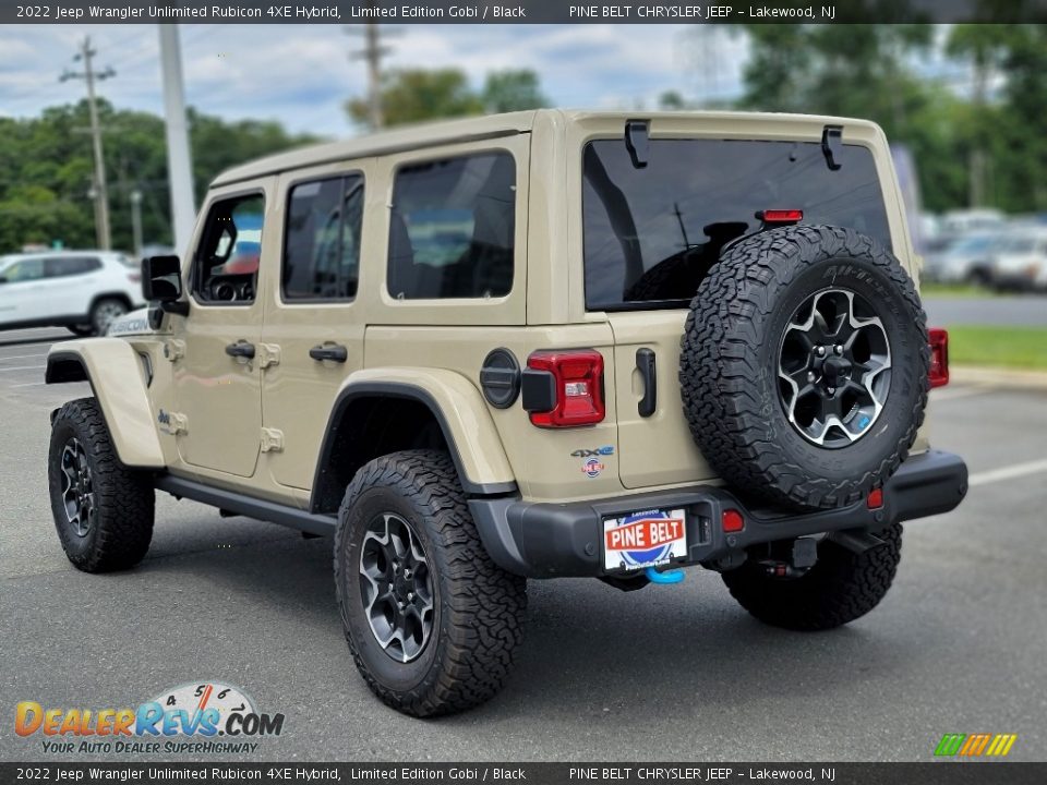 2022 Jeep Wrangler Unlimited Rubicon 4XE Hybrid Limited Edition Gobi / Black Photo #4