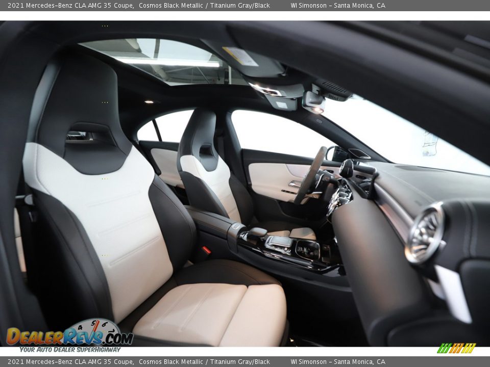 Front Seat of 2021 Mercedes-Benz CLA AMG 35 Coupe Photo #33