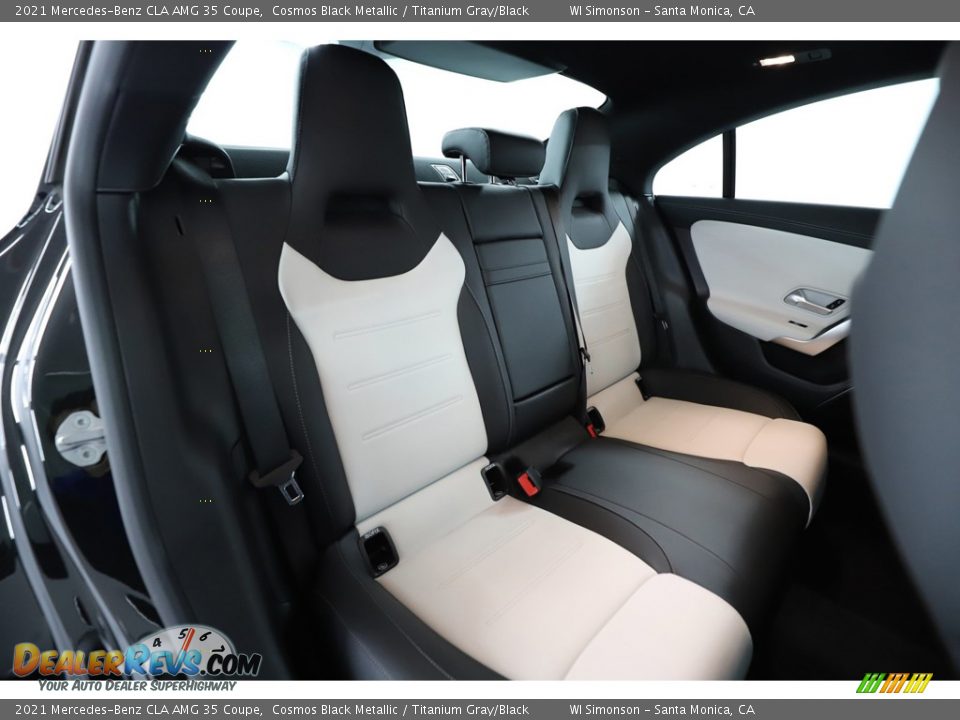 Rear Seat of 2021 Mercedes-Benz CLA AMG 35 Coupe Photo #34