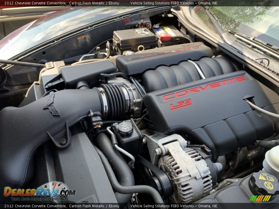 2012 Chevrolet Corvette Convertible 6.2 Liter OHV 16-Valve LS3 V8 Engine Photo #4