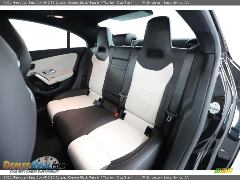 Rear Seat of 2021 Mercedes-Benz CLA AMG 35 Coupe Photo #36