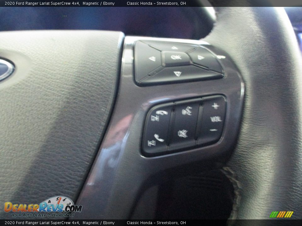 2020 Ford Ranger Lariat SuperCrew 4x4 Magnetic / Ebony Photo #31