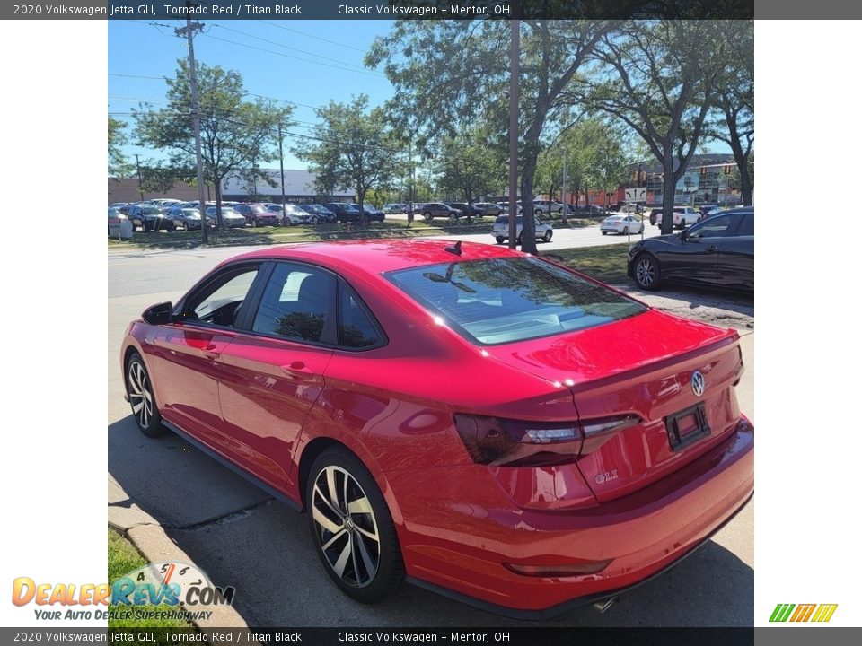2020 Volkswagen Jetta GLI Tornado Red / Titan Black Photo #2