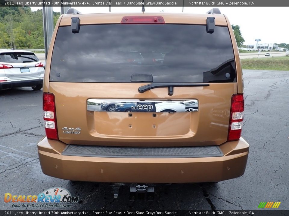 2011 Jeep Liberty Limited 70th Anniversary 4x4 Bronze Star Pearl / Dark Slate Gray/Dark Saddle Photo #5