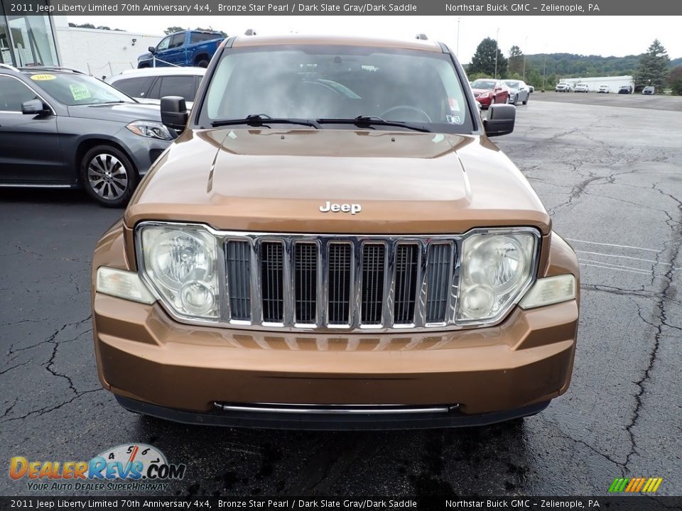 2011 Jeep Liberty Limited 70th Anniversary 4x4 Bronze Star Pearl / Dark Slate Gray/Dark Saddle Photo #11